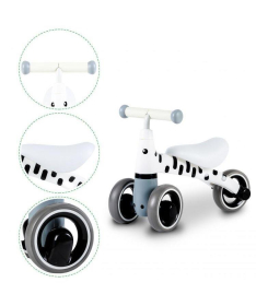 ECOTOYS tricikl guralica za decu Zebra White