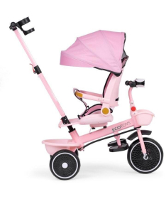 ECOTOYS tricikl sa rotirajućim sedištem i sklopivom tendom 2 u 1 Pink WQL-066-18 PINK