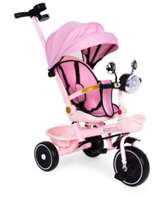 ECOTOYS tricikl za decu a rotirajućim sedištem Pink WQL-186 PINK