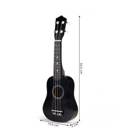 ECOTOYS ukulele gitara za decu 4 zice - MF019D BLACK