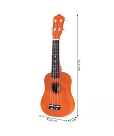 ECOTOYS ukulele gitara za decu 4 zice - MF019E BROWN