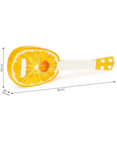 ECOTOYS ukulele gitara za decu Orange