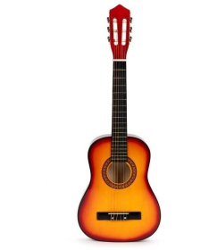 ECOTOYS velika klasična drvena gitara za decu sa 6 žica Braon HX18022-30 NAT