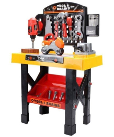 ECOTOYS velika radionica igračka za decu Tool&Brains 39 delova HC121811