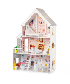 ECOTOYS XXL drvena kućica za lutke for dolls Residence igračka za decu