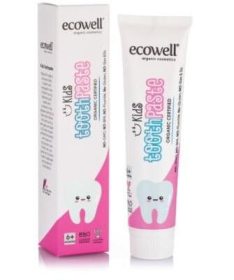 Ecowell Minisize pasta za zube za decu 35g 6m+