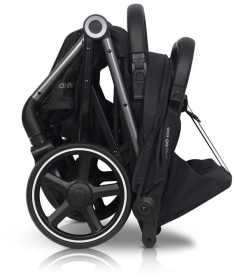 Eurocart Easy Go Echo kolica za blizance Ebony Black