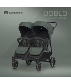 Eurocart kolica za blizance Doblo Jungle