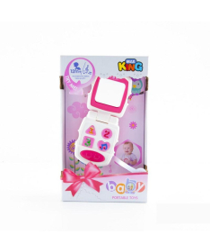 GD Toys Telefon muzička igračka za devojčice Roze- A061737