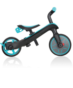 Globber Explorer tricikl i balanser za decu 4 u 1 Blue