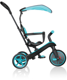 Globber Explorer tricikl i balanser za decu 4 u 1 Blue