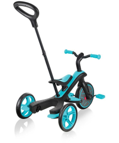 Globber Explorer tricikl i balanser za decu 4 u 1 Blue