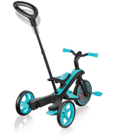 Globber Explorer tricikl i balanser za decu 4 u 1 Blue