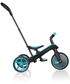 Globber Explorer tricikl i balanser za decu 4 u 1 Blue