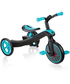 Globber Explorer tricikl i balanser za decu 4 u 1 Blue