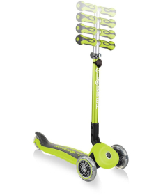 Globber Go Up Deluxe Play trotinet i guraluca za decu 4 u 1 Green