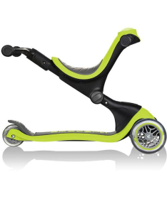 Globber Go Up Deluxe Play trotinet i guraluca za decu 4 u 1 Green