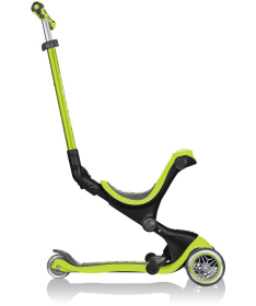 Globber Go Up Deluxe Play trotinet i guraluca za decu 4 u 1 Green