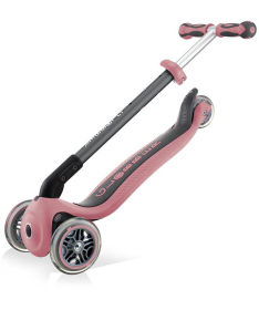 Globber Go Up Deluxe Play trotinet i guraluca za decu 4 u 1 Pink