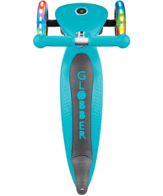 Globber Primo Fold sklopivi trotinet za decu sa LED točkovima Blue