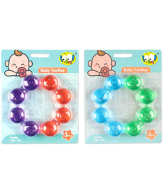 Glodalica za bebe prsten 3m+ 1 komad