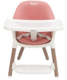 Graco Presti hranilica za decu do 27 kg Dusty Rose