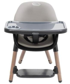 Graco Presti hranilica za decu do 27 kg Steeple grey