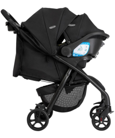 Graco Tavira kolica za bebe 2 u 1 sa SnugLite auto sedištem Midnight