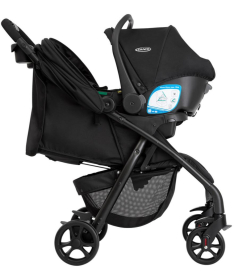 Graco Tavira kolica za bebe 2 u 1 sa SnugLite auto sedištem Midnight