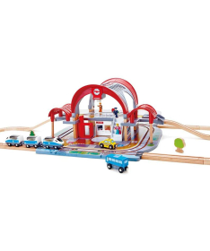 Hape City staza Grand City Station 45 elemenata E3725