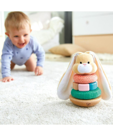 Hape dindolino Bunny Pyramid igračka za bebe E0107