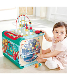 Hape drvena edukativna kocka Explore and Learn E3056