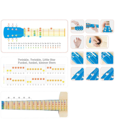 Hape drvena gitara Blue E0601