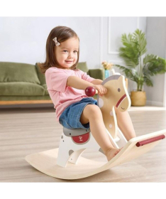 Hape drvena klackalica za decu Konjić E1203