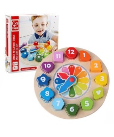 Hape drvena slagalica sat 13 delova E1111