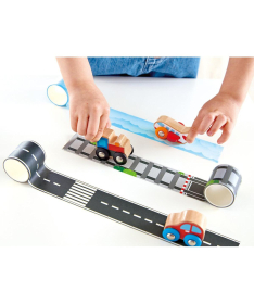 Hape drveni autić sa stazom E4088