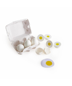 Hape drveni kornet sa jajima igračka za decu 80091