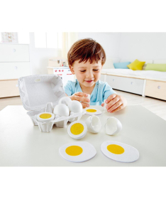 Hape drveni kornet sa jajima igračka za decu 80091