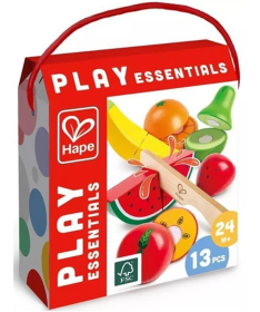 Hape drveni set voće 13 delova E0624