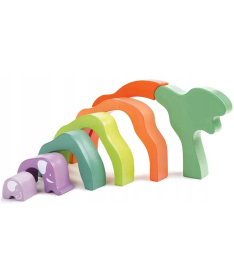 Hape drveni sorter Safari Elephant igračka za decu E0489