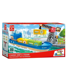 Hape drveni teretni brod za decu E3792