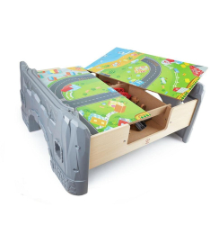 Hape drveni železnički set 70 delova E1072