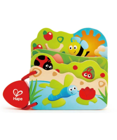 Hape edukativna knjiga Baby's Bug E0419
