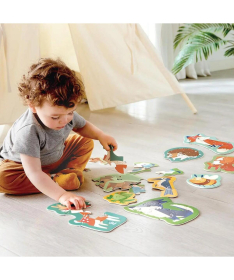 Hape kartonske puzle divlje životinje E1650