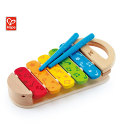 Hape ksilofon drvena igračka za decu Rainbow E1406