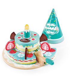 Hape torta drvena igračka za decu Happy birthday 80089