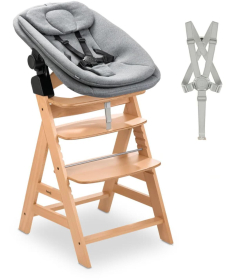 Hauck Alpha Newborn Set Pro drvena hranilica Grey