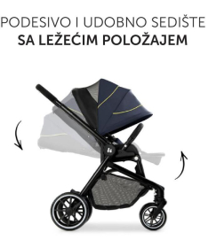 Hauck kolica za bebe 2u1 Move so Simply Dark Navy Neon