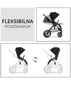 Hauck kolica za bebe Walk N Care Black