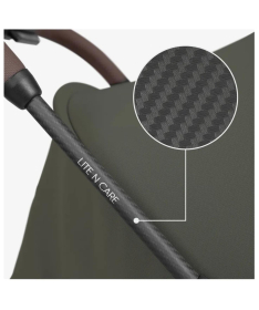 Hauck Lite N Care carbon dečija kolica do 22kg Dark Olive